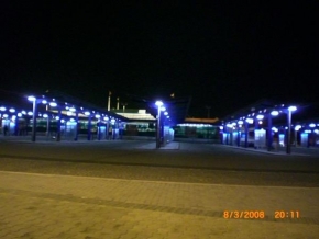 Po setmění - Autobusové nádraží