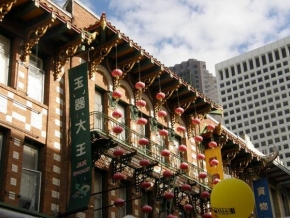 Architektura a památky - Čínská čtvrť v USA