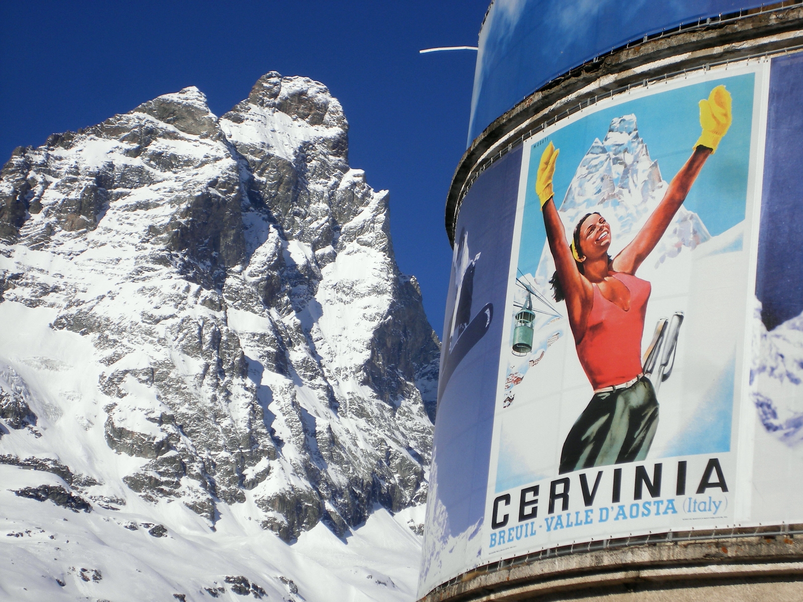 Vítejte pod Matterhornem! (Itálie, Cervinia)