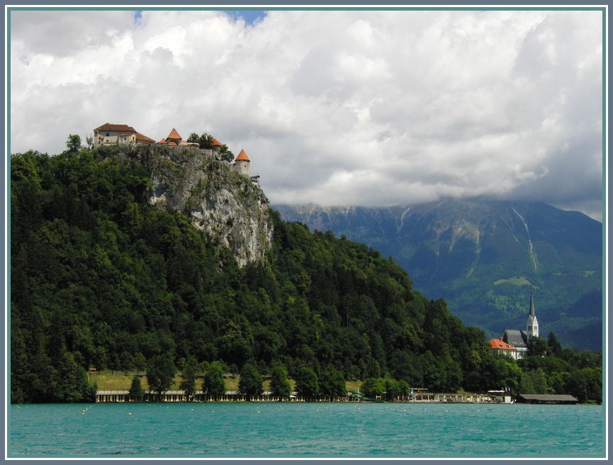 Slovinsko - Bled - hrad