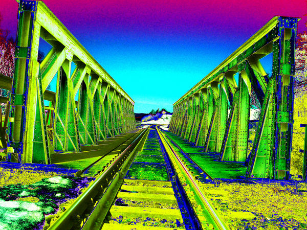 Train bridge