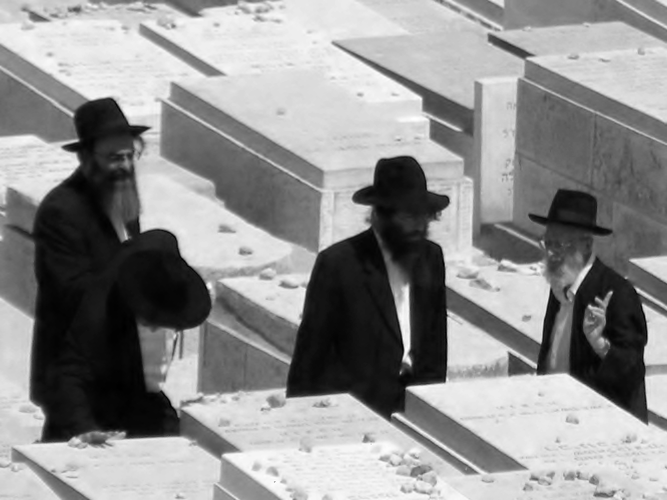 Na židovském hřbitově