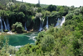 Krásy krajiny - Kravické vodopády