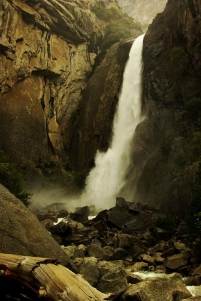 Úlovky z dovolené - Yosemitský vodopád