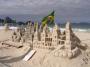 Andrea Kotrlová - Hrad z písku na pláži Copacabana, Rio de Janeiro