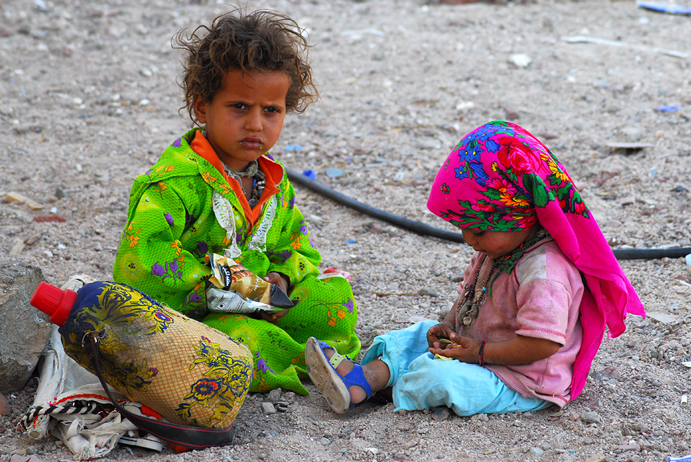 Beduínské děti