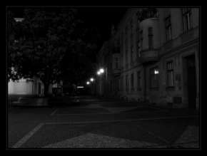Místo, které nejraději fotografuji - Prázdná ulice