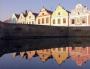 Kašna v Telči a Telč v kašně