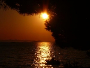 Místo, které nejraději fotografuji - Západ slunce na Jadranu