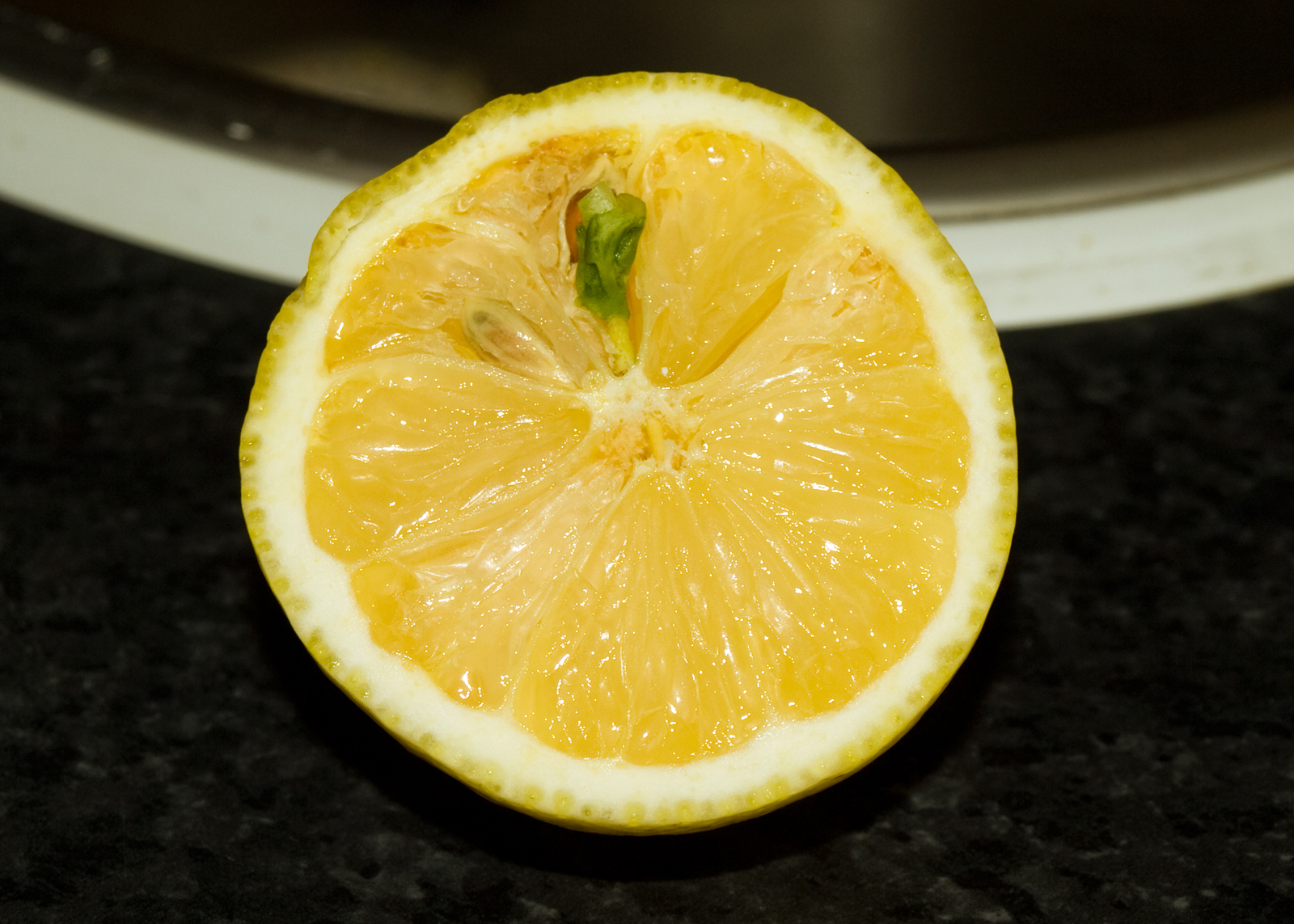 Řez citrónem