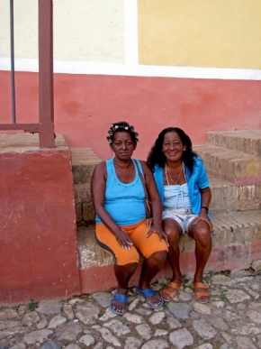 Něžný portrét - Dvě Kubánky