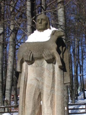 Soňa Hrubá - Bača s ovečkou, Beskydy
