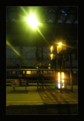 Večer a noc ve fotografii - Fotograf roku - junior - Pozdní vlak