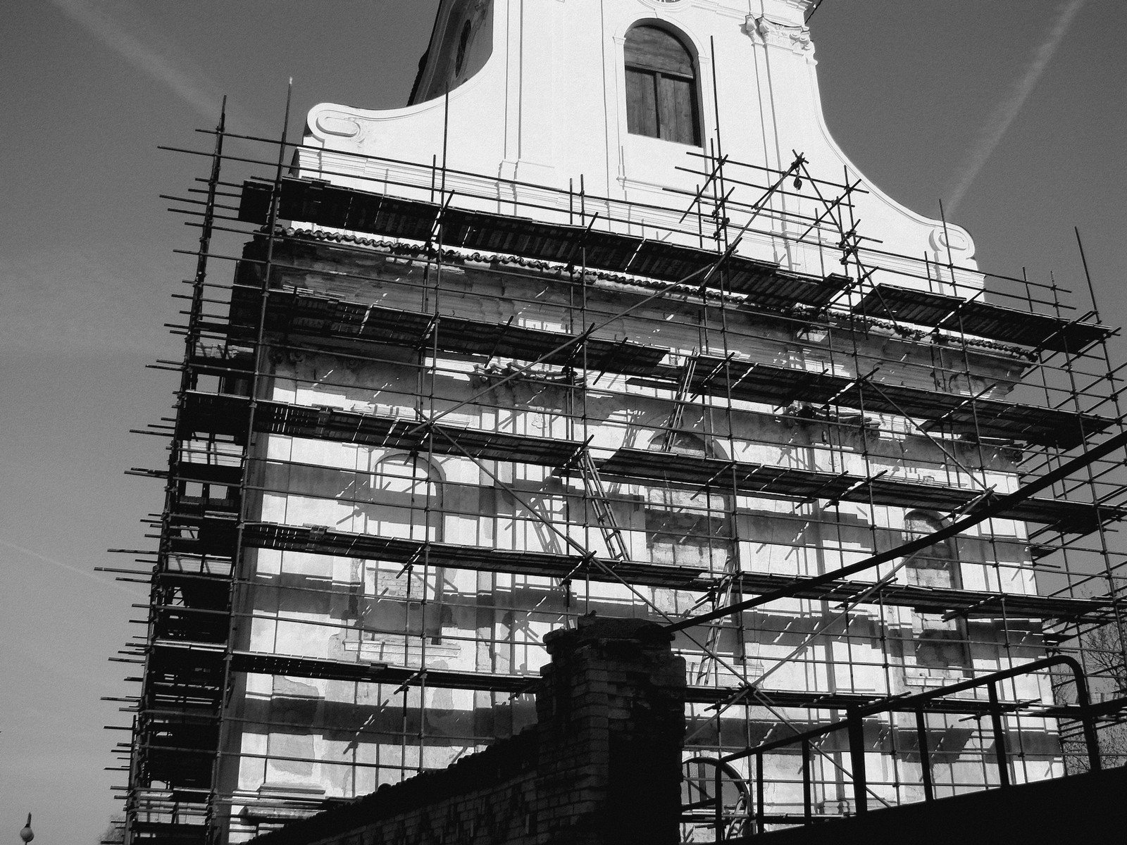 Dolní Bousov - oprava kostele