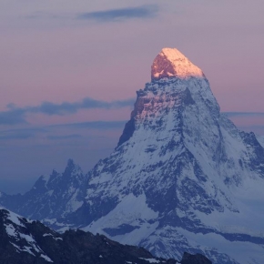 Fotograf roku v přírodě 2010 - Svítání na Matterhornu