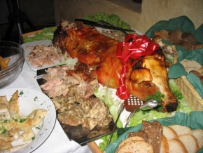 Jídlo a pití - Christmas Party 2005