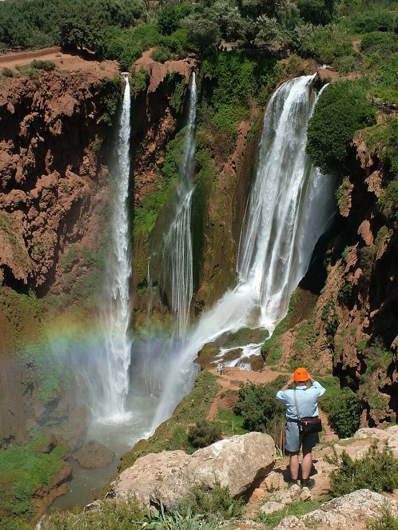 Vodopády v Maroku