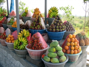 Jídlo a pití - Balijský stánek ovoce-zelenina