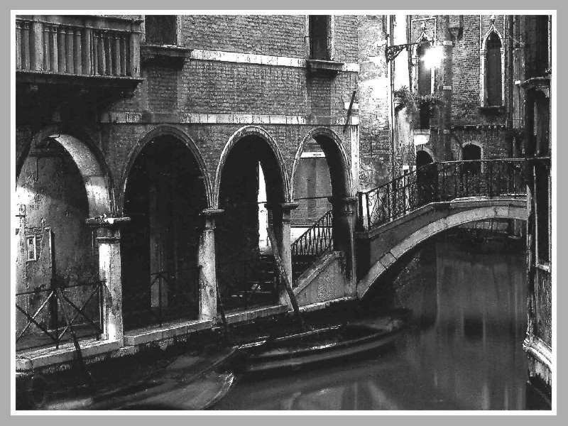 Zákoutí v Benátkách