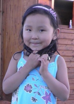 Dívej se na mne! - Mongolská holčička Mika