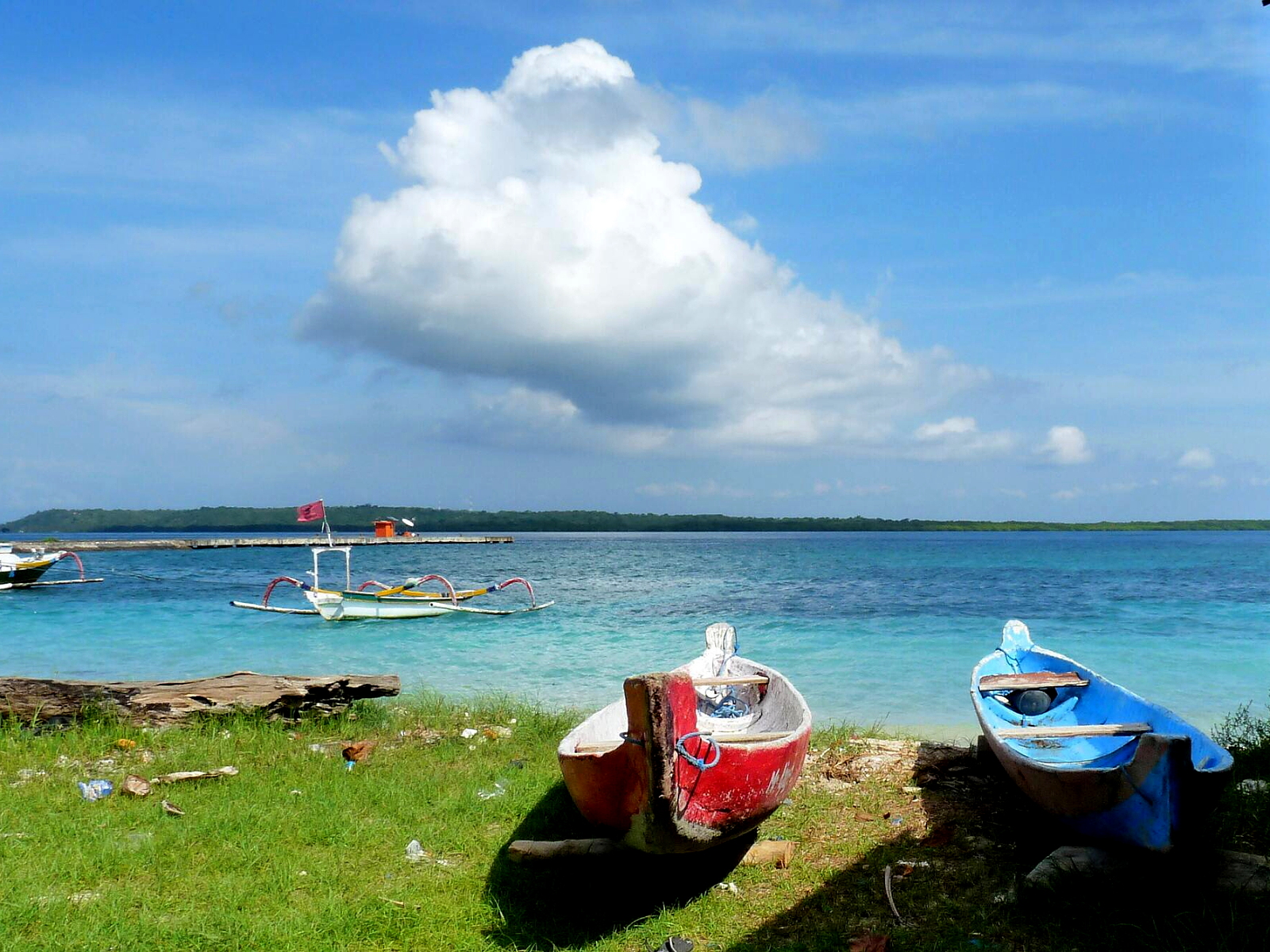 Ostrov Nusa Penida Indonesie