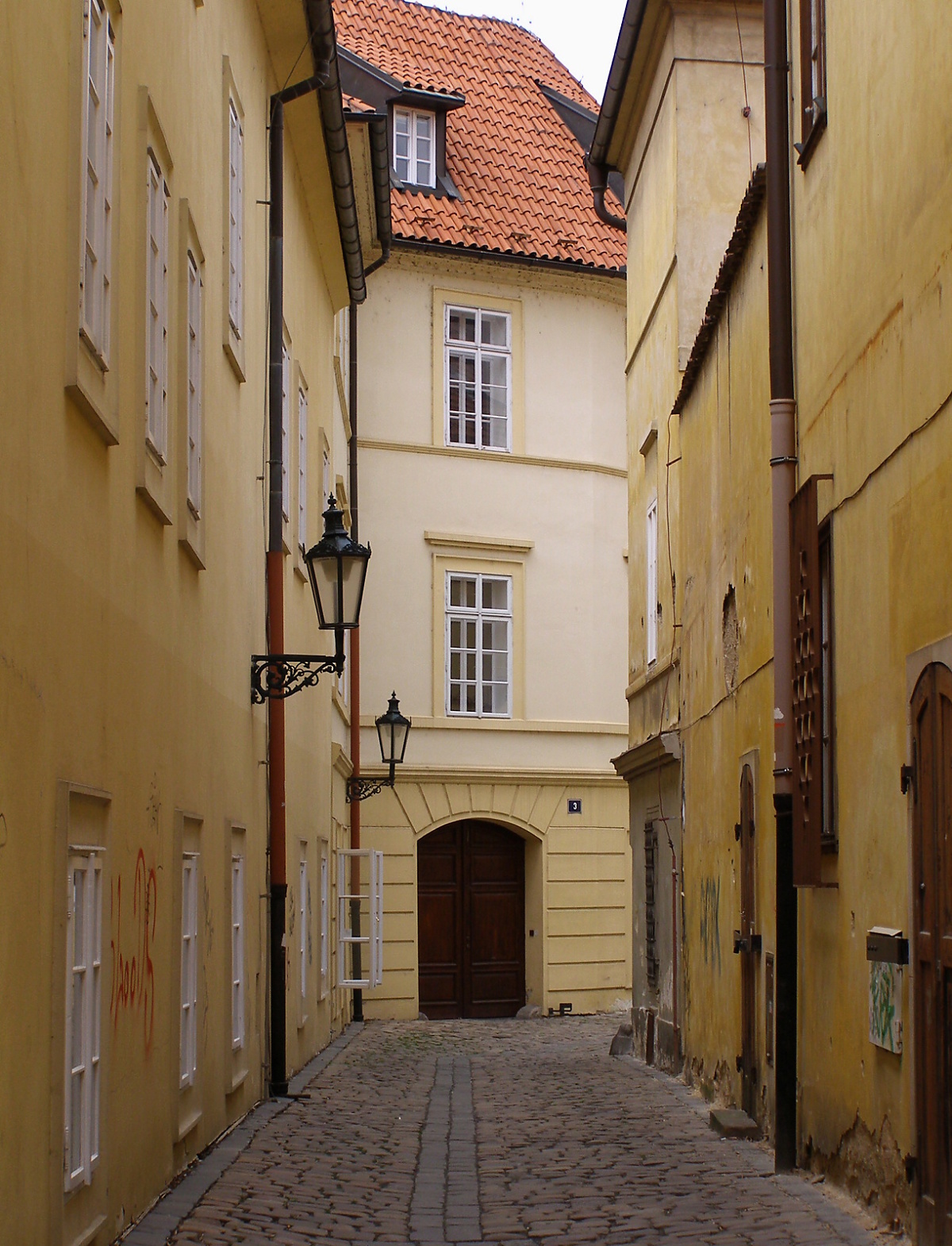 Ulička v Praze
