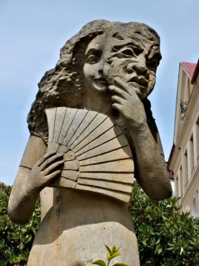 Jana Šulcová - Nepomuk, socha