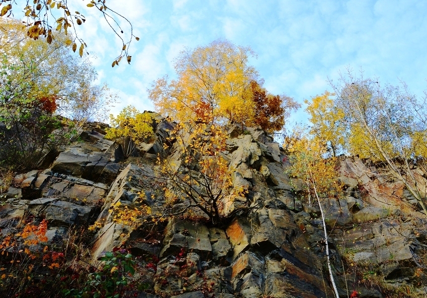 Podzim ve skalách