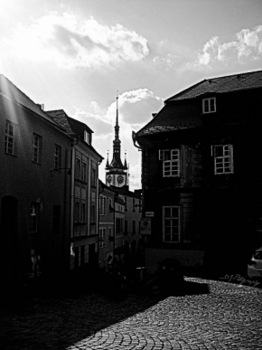 Černobílá fotografie - Olomouc