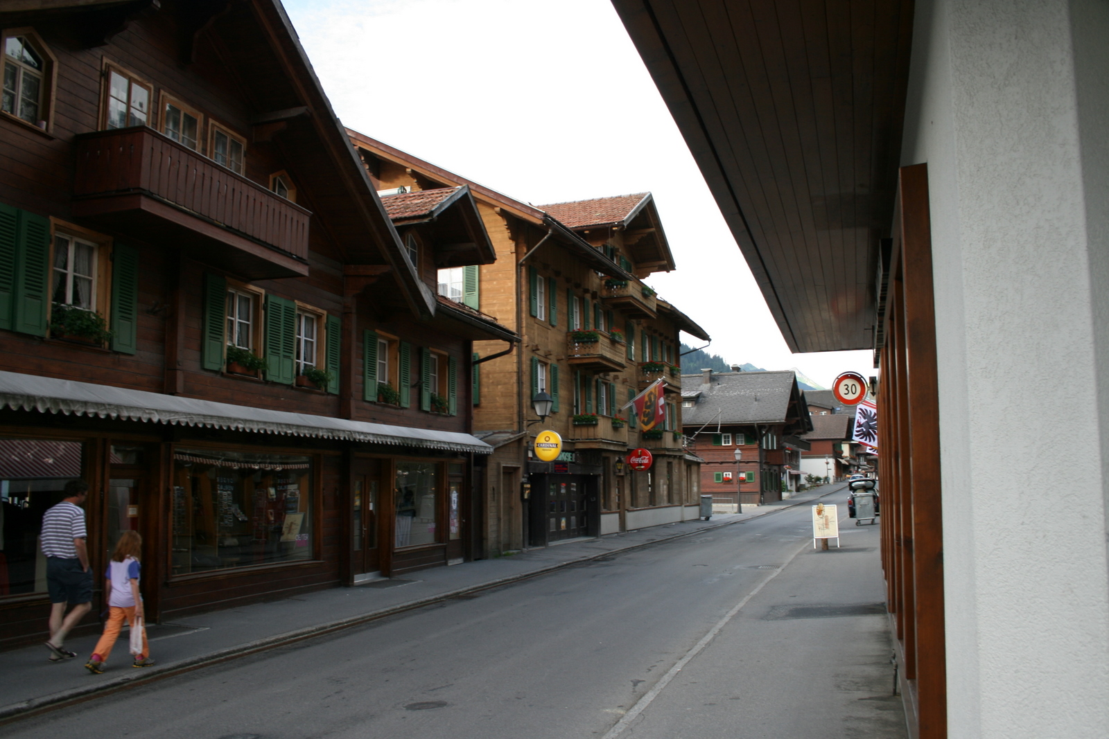 Ulice ve Švýcarsku