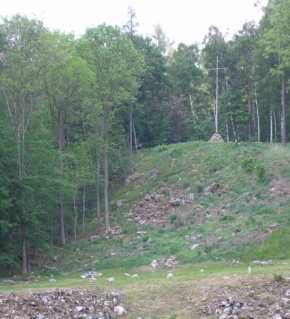 Míša Bršťáková - kříž na kopcečku 