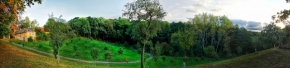 Jan Libich - Panorama parku Cibulka