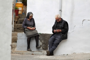 Chodím ulicí - Krétští důchodci