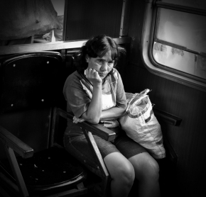 Černobílá fotografie - Cesta