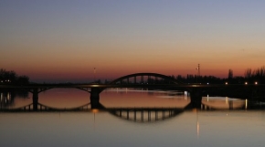 Zimní podvečer - Most