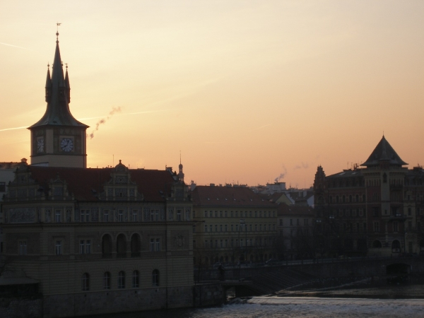 Praha po ránu