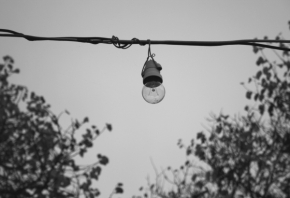 Černobílá fotografie - just bulb