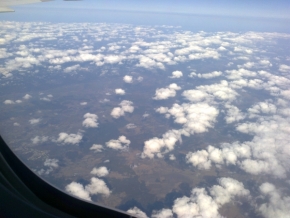 Fotíme oblohu - Pohled z letadla 1