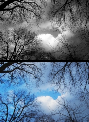 Fotíme oblohu - Dvě tváře jara