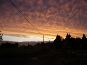 Fotíme oblohu - Obloha při západu slunce 1