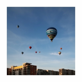 Fotíme oblohu - Fotograf roku - TOP 20 - VIII. kolo - Balóny nad Ostravou