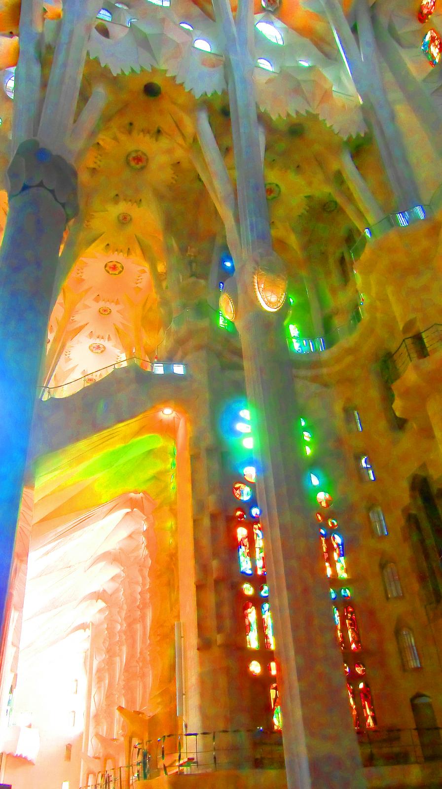 Svítání v katedrále