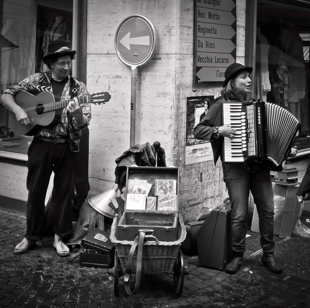 Pouliční muzikanti