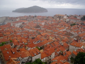 Poezie domů - Z hradeb Dubrovniku