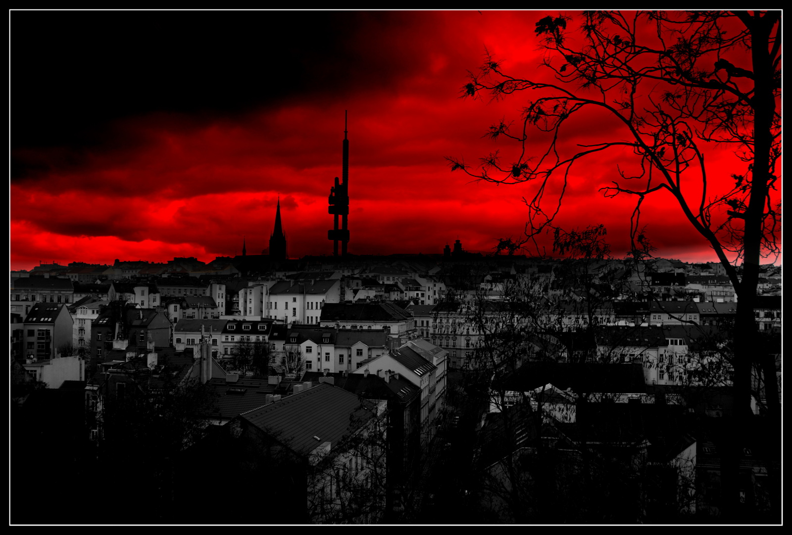 temno nad Prahou