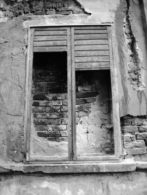 Poezie domů - Slepé okno