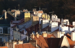 Poezie domů - Nuselské střechy