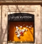 Marcela  Szabo -Escaparate de Louis Vuitton Palma de Mallorca de lejos 