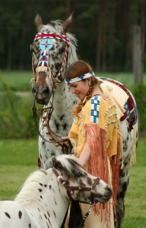 Kristýna Znamenáčková - Návštěva u indiánů