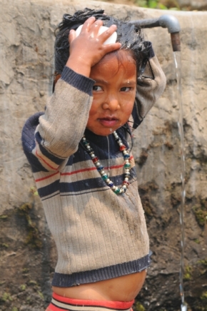 Portréty z cest - Koupel v Nepálských horách